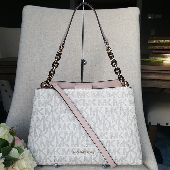 Michael Kors Handbags - Michael Kors LG EW Portia satchel ballet bag purse